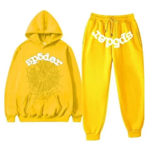 Sp5der-Websuit-Yellow-Tracksuit