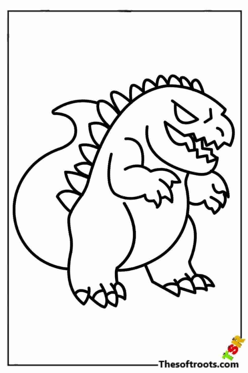 Godzilla Coloring Pages printable