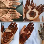 front hand simple mehndi design