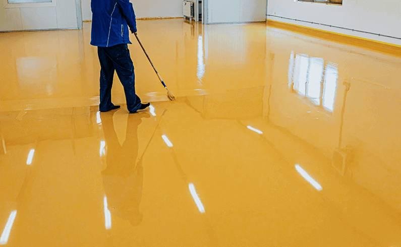 Epoxy floor